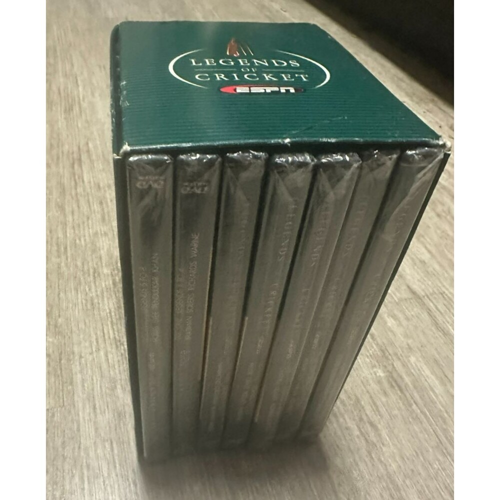 ESPN Legends Of Cricket 7 DVD Box Set Documentary Bradman Sobers Richards Warne
